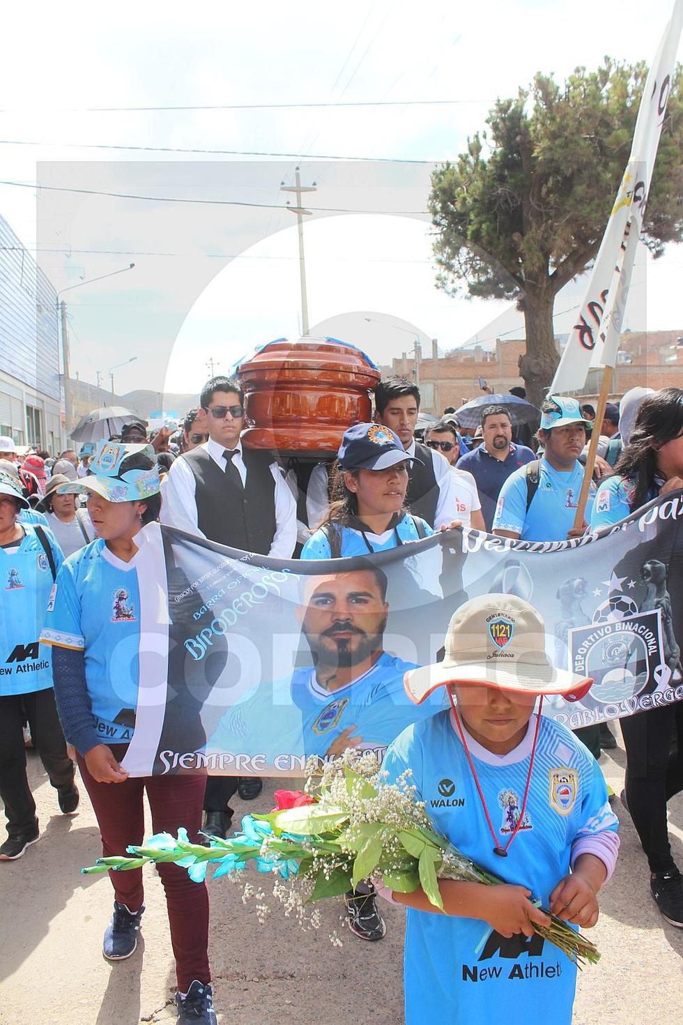 Binacional: así fue la despedida al futbolista Juan Pablo Vergara en Juliaca (GALERÍA)