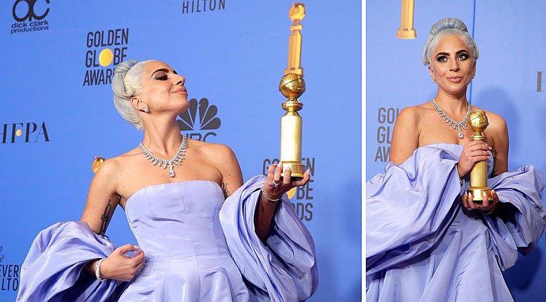 ​Lady Gaga gana premio en los Globos de Oro 2019 por la Mejor Canción en 'A Star is Born'