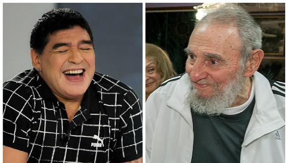 Diego Maradona: "Fidel está más vivo que nosotros"