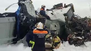 Rusia: 15 personas fallecieron tras estrellarse un avión que llevaba a un grupo de paracaidistas