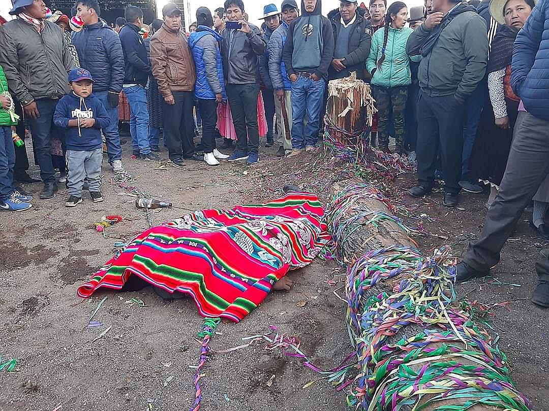 Un muerto y un herido deja yunza en Caracoto