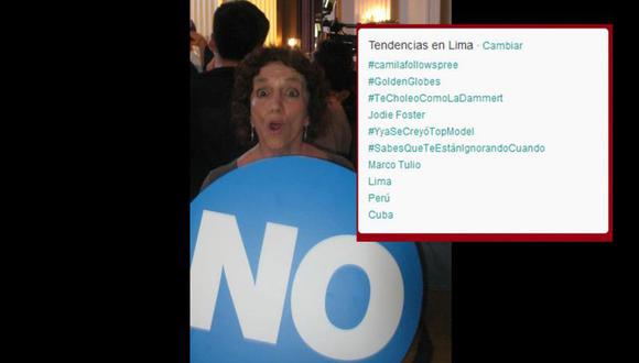 Declaraciones de Claudia Dammert sobre revocatoria a Susana Villarán generan controversia en twitter