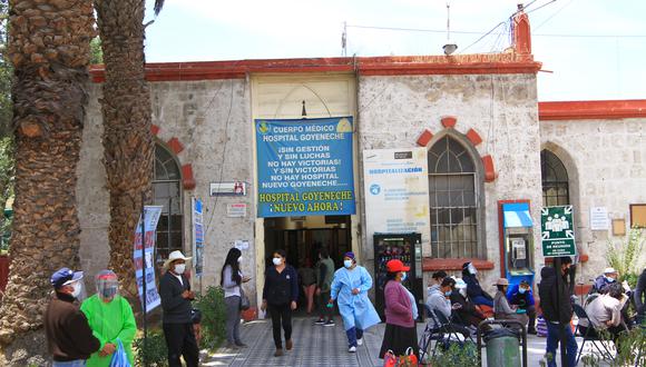 Trabajadores se contagiaron en el área de Rayos X en el hospital Goyeneche