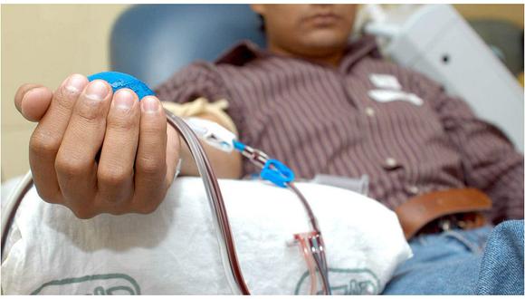 Junín necesita 20 mil donantes de sangre para satisfacer demanda de pacientes