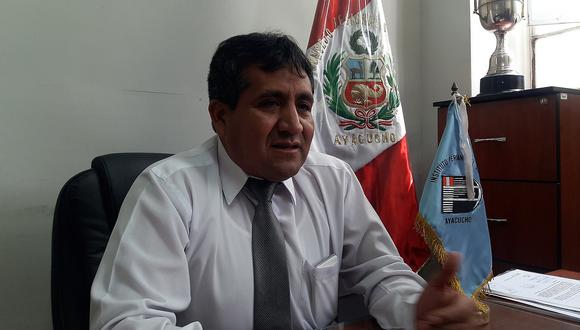 Pidieron ratificación de Juan Escriba en el IPD-Ayacucho
