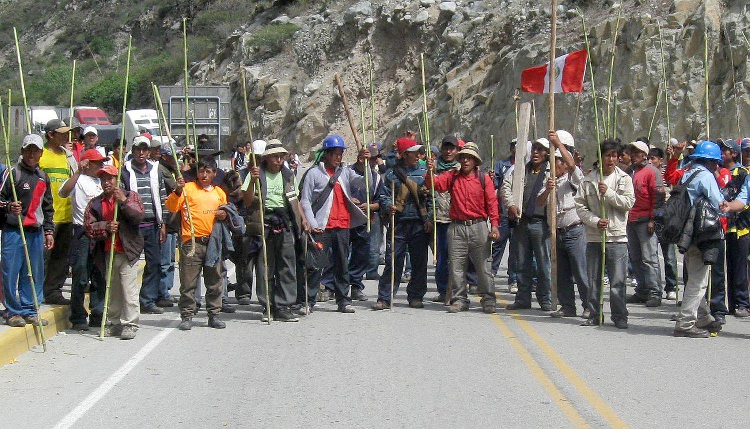 Apurímac ocupa primer lugar en conflictividad social del país