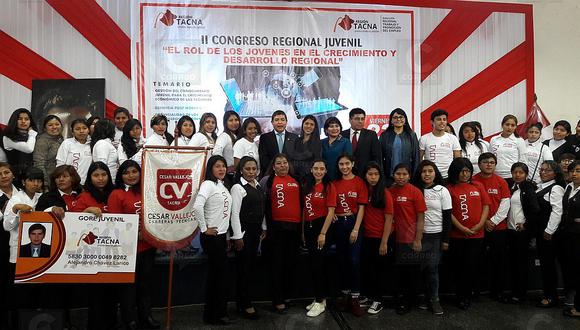 Gobierno Regional de Tacna contratará a 20 jóvenes que ocupen primeros lugares 