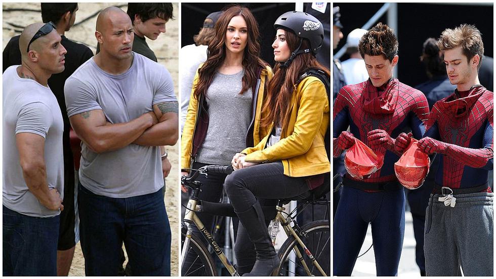 'La Roca', Bruce Willis y Megan Fox: Así lucen los dobles de las estrellas de Hollywood