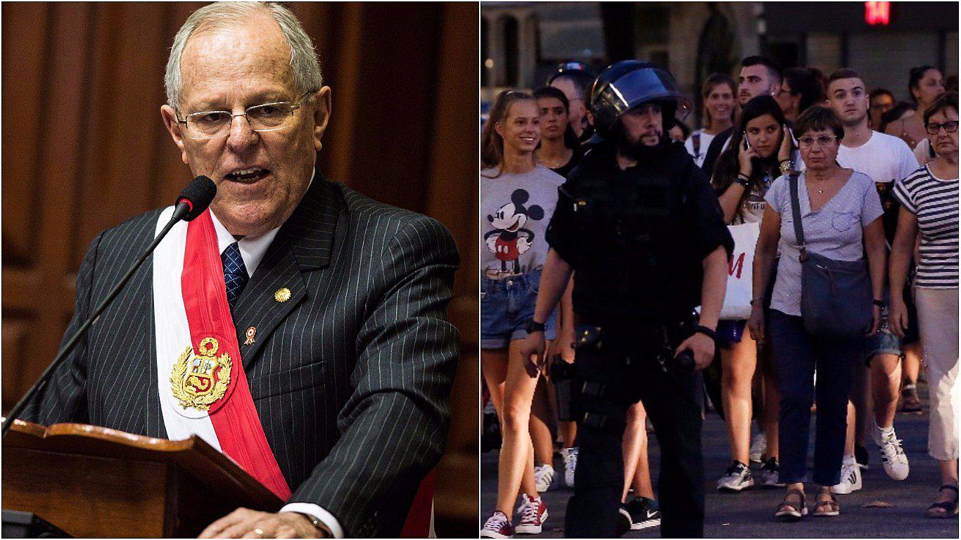 Atentado en Barcelona: PPK condena ataque y se solidariza con víctimas 