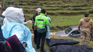 Helicóptero de la FAP que cayó en Huarochirí: policías y militares evacuaron cuerpos de tripulantes 