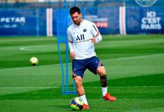 Lionel Messi entrena con el grupo de PSG: la fecha estimada para el retorno a la competencia