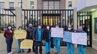 Decenas de enfermeros en Ica piden acceder al Serums y capacitaciones del Minsa