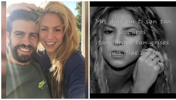 Estas son las canciones que Shakira le cantó a sus novios
