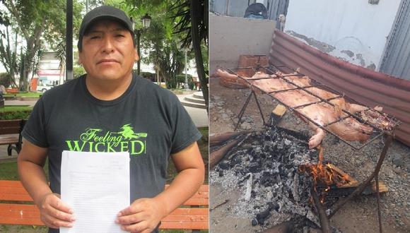 Presidente de porcicultores de Tacna, Alipio Ticona, advierte a autoridades sobre el peligro en consumidores de carne de cerdo boliviano.