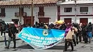 Dirigentes y Policía firman acuerdo para evitar violencia durante manifestaciones en Huancavelica