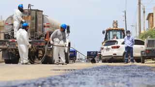 Piura: Petroperú inicia trabajos de mantenimiento en segunda etapa de la vía a Talara