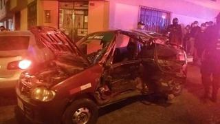 Un persona fallecida en accidente de tránsito registrado en Miraflores