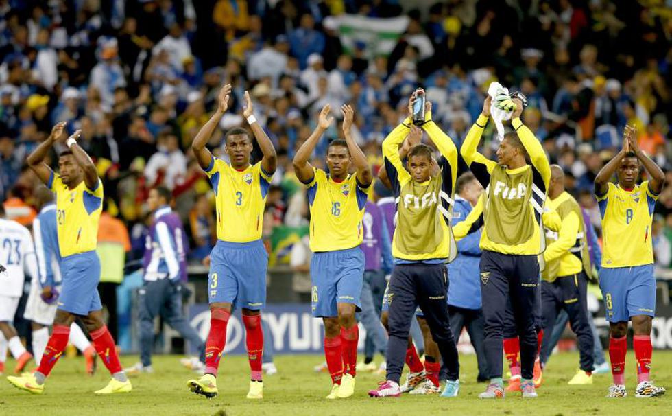 Brasil 2014: Ecuador logró darle vuelta y venció 2-1 a Honduras