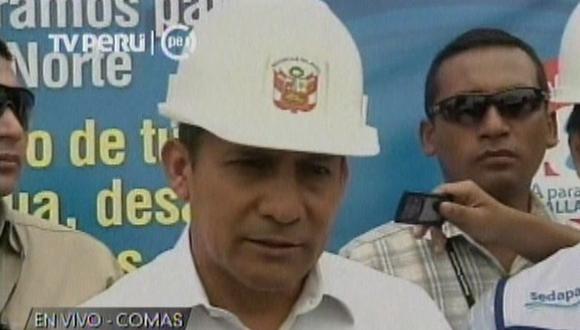 Humala evitó responder a la prensa por caso Omonte