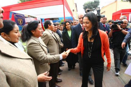 Nadine Heredia entregará Premio Nacional MYPE-2012 hoy en Chiclayo