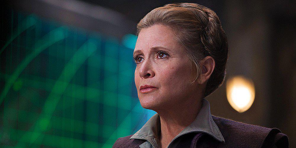 Carrie Fisher terminó sus escenas en Star Wars: Episodio VIII antes de morir