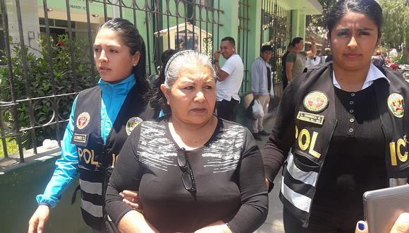 Excaldesa de Santa María del Valle es captura por Policía de Chiclayo 