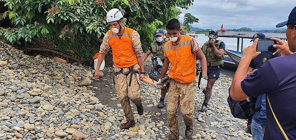 Agricultores reportan el hallazgo de dos muertos en río Inambari