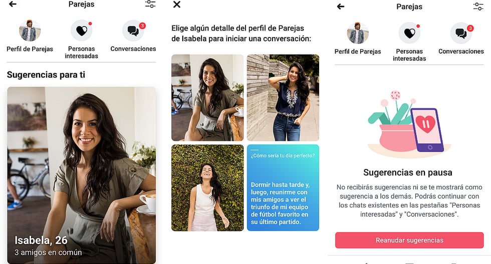 Facebook Parejas Ya Se Encuentra Disponible En Perú