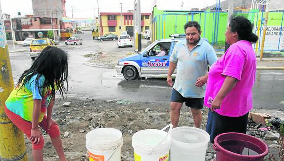 Cerca de 2 mil pobladores de Cayma sin agua