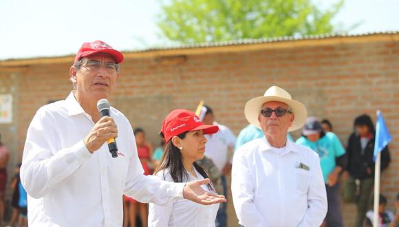 El presidente Martín Vizcarra reiteró que están dispuestos a responder a una tercera investigación junto a Edmer Trujillo. (Foto: Andina)