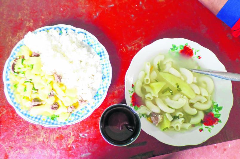 Menú de S/. 2 ricosy saludables