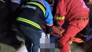 Mujer es atropellada por bus y queda malherida en la provincia de Pisco