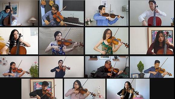 La Libertad: Violines de Trujillo armoniza himno por el Bicentenario de la independencia de Trujillo (VIDEO)
