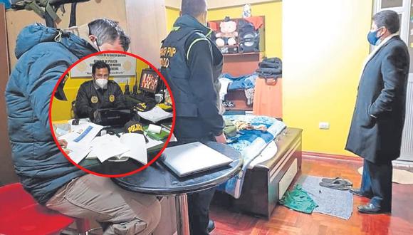 El alférez PNP Javier Quispe fue uno de los 20 detenidos en megaoperativo realizado en Puno, Arequipa y Áncash.