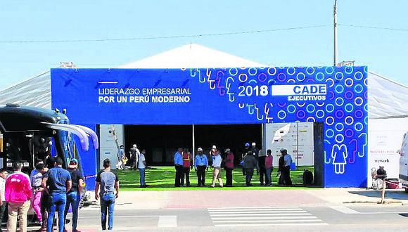 CADE 2018: hoy se inicia la conferencia anual de empresarios en Paracas