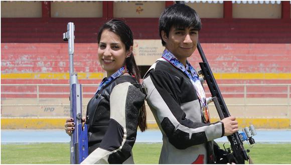 Tiradores Sara y Daniel Vizcarra son la promesa de medalla para los Juegos Odesur 