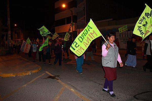 Fiscalía pide 7 años de cárcel para 13 agricultores del valle de Tambo