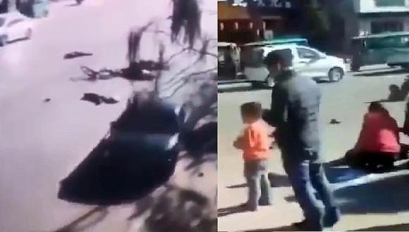 China: Cinco niños muertos y 19 heridos en atropello (VIDEOS)