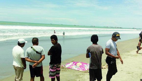 Tumbes: Mar zorriteño devuelve cuerpo de joven ecuatoriano ahogado