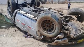Un muerto y cinco heridos dejó volcadura de vehículo en Áncash