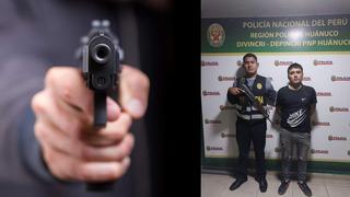 Sujeto desata balacera en calle de Huánuco y dispara a transeúntes