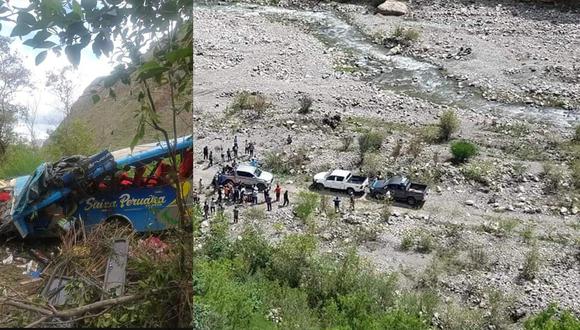 Siete personas perdieron la vida en terrible accidente vehicular en la ruta Áncash - Huánuco/ Foto: Correo