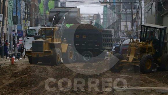 ​Municipalidad de La Victoria anuncia que obras en Gamarra culminarán en noviembre