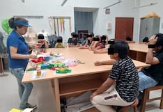 La Libertad: Impulsan talleres productivos para fortalecer a familias de estudiantes en situación vulnerable