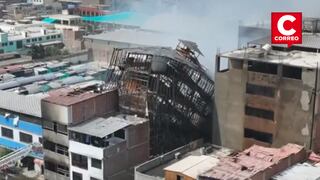 Incendio en Cercado de Lima: estructura de edificio a punto de colapsar