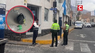 Arequipa: Lanzan granada al local de campaña de candidato distrital en Yanahuara (VIDEO)