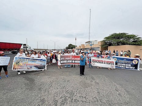 La Libertad: Frente Cívico de Víctor Larco rechaza trabajos de dragado en Salaverry