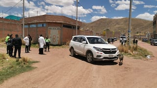 Puno: Tras una persecución detienen a dos presuntos integrantes de una banda criminal