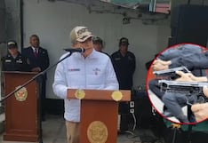 Ministro del Interior justifica millonaria adquisición de armas para la PNP: “Es una compra importante”