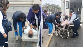 Ica: más de 70 personas recibieron atención médica durante la solemne bajada del Señor de Luren